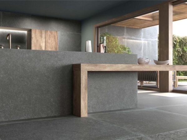 PIASTRELLA GRES PORCELLANATO GENT DARK 80X80 - immagine 3